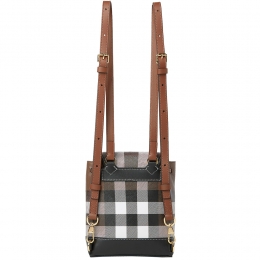 ◆당일◆24SS 캔버스 체크 마이크로 백팩 다크버치브라운 8068102