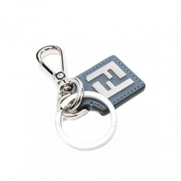 ◆당일◆25FW 시그니처 로고 스퀘어 키링 블루 7AP078 AFF2 F1SCC