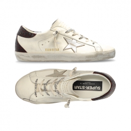 ◆당일◆25FW 여성 슈퍼스타 스니커즈 화이트/버건디탭 GWF00102 F007505 82996