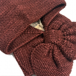 ◆키즈◆키즈 타이드 슬레딩 후드 머플러 브릭 K1183W25 606