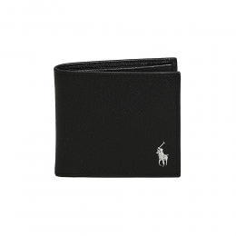 26SS 포니 은장 로고 반지갑 블랙 405931674 003