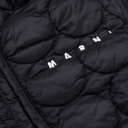 ◆키즈◆22FW 여성 로고 퀄팅 자켓 블랙 M00486 M00LU 0M900