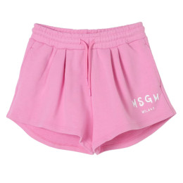 ◆키즈◆25SS 키즈 로고 밴딩 프린트 버뮤다 숏팬츠 핑크 S5MSJGSH092 MS003