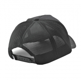 ◆당일◆24FW 빅 로고 자수 매쉬 트럭커 캡모자 블랙 1311088 BLACK