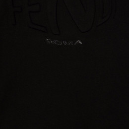 ◆키즈◆21FW 키즈 자수 로고 스웨터 셔츠 맨투맨 블랙 JUH033 5V0 F0GME
