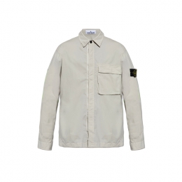 ◆당일◆26SS 와펜 패치 오버 셔츠자켓 펄그레이 L1S15 1200032 S0003 V0061