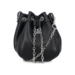 ◆당일◆26SS CHRISSY ORB 체인 버킷백 블랙 4C030004W S000D N403