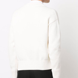 ◆당일◆22SS 빅 하트 로고 자수 가디건 화이트 E22UKC003 016 102
