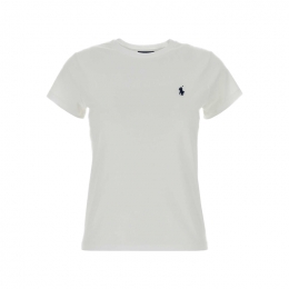 ◆당일◆26SS 여성 포니 로고 자수 반팔 티셔츠 화이트 211B14605 033