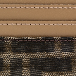 ◆당일◆26SS FF 자카드 로고 바게트 카드지갑 브라운 8M0445 A98P F0A6E