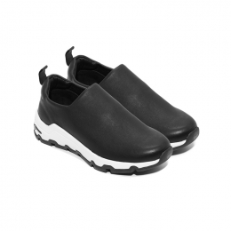 ◆15주년◆ZOSMA 레더 슬립온 스니커즈 블랙 W6096039