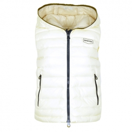 ◆당일◆25FW PACENZA 로고 패치 패딩 조끼 화이트 VDDV00125K0001 WHS