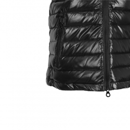 ◆당일◆25FW PACENZA 로고 패치 패딩 조끼 블랙 VDDV00125K0001 BKS