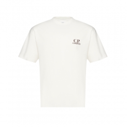 ◆당일◆25FW 로고 프린팅 티셔츠 화이트 19CMTS103A 005100W 103