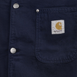 ◆당일◆25FW 월터 초어 로고 패치 데님 자켓 다크네이비 I035552 1CGD