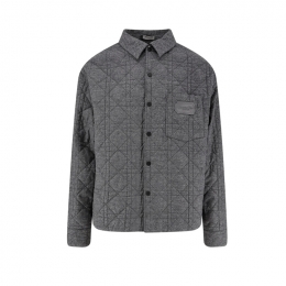 ◆당일◆26SS 자수 로고 까나쥬 오버 셔츠자켓 그레이 313C509F3088 978