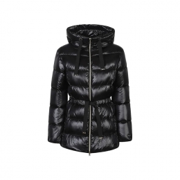 ◆당일◆25FW 드로우스트링 나일론 경량패딩 자켓 블랙 PI002128D 12017Z 9300