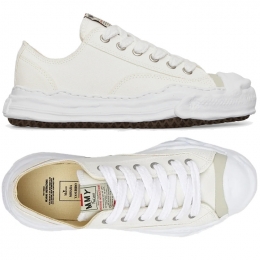 ◆당일◆23FW OG 솔 캔버스 로우탑 스니커즈 화이트 A05FW702 WHITE