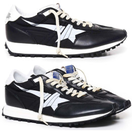 ◆당일◆25SS 러닝 마라톤 M77 스니커즈 블랙/화이트 GMF00683 F005459 90167