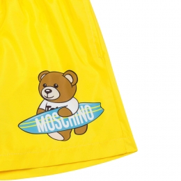 ◆키즈◆24SS 키즈 베어 프린팅 스윔 숏팬츠 옐로우 HOL01C LKA02 50162