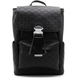 ◆당일◆25FW 트리오페 엠보싱 백팩 블랙 120813 GLK 38SI