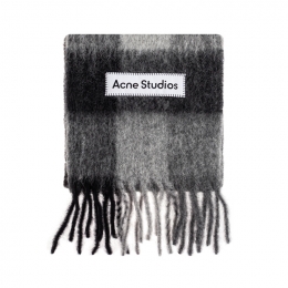 ◆당일◆25FW 시그니처 로고 패치 체크 머플러 멀티 CA0084 DUC