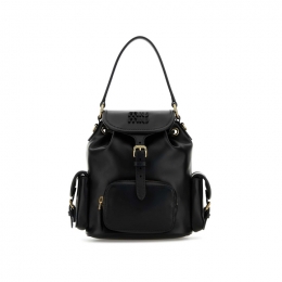 ◆당일◆25FW 시그니처 로고 멀티 포켓 백팩 블랙 5BZ043 2CRW F0002