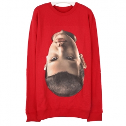 ◆10주년◆ELEVEN 맨투맨 레드 NCS18336 003