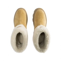 ◆당일◆25FW AUREA 아우레아 미드 앵클 부츠 카멜베이지 4F000 70 M6971 23L