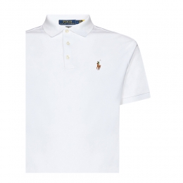 ◆당일◆26SS 포니 자수 커스텀 슬림핏 카라 티셔츠 화이트 710713130 003