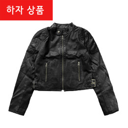 ◆하자◆키즈 숄더 퀄팅 라이더 자켓 블랙 G30JVEGJ R7985