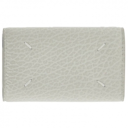 ◆12주년◆스티치 넘버링 로고 키지갑 아이보리 S56UI0206 P0399 T2003