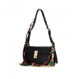 ◆당일◆26SS 소프트 사운드 스몰 숄더백 블랙 1BD379 2C6A F0002