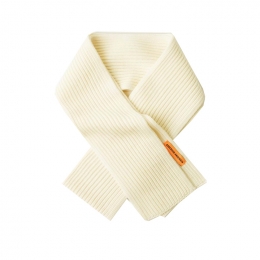 ◆당일◆25FW 골지 울 머플러 오프화이트 WIDE SCARF OFF-WHITE