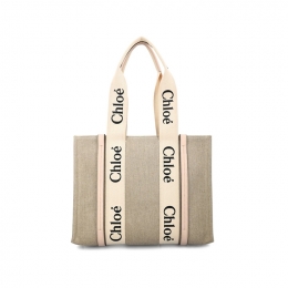 ◆당일◆26SS 우디 미디움 토트백 시멘트핑크 CHC22AS383I26 6J5