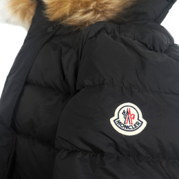 ◆당일◆25FW KHLOESSE 벨티드 후드퍼 롱 패딩자켓 블랙 1C000 13 53A5E 99M