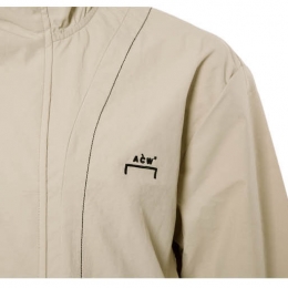 ◆11주년◆콘트라스트 스티치 롱 자켓 아이보리 MO002WHL MOBE