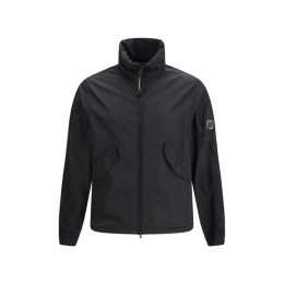 ◆당일◆26SS 렌즈 와펜 크롬 R 하이넥 자켓 블랙 20CMOW006A 005904D 999