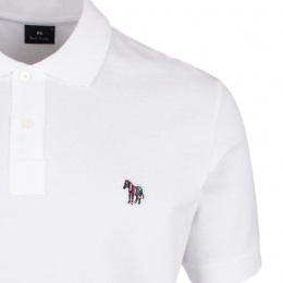 26SS 지브라 와펜 반팔 폴로 티셔츠 화이트 M2R 183K PZEBRA 01