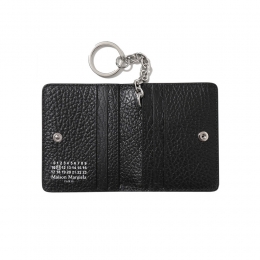 ◆당일◆26SS 스티치 키링 카드지갑 블랙 S56UI0128 P4455 T8013