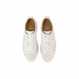 ◆15주년◆스파이크 스터디 메쉬 스니커즈 화이트 1200419 W256