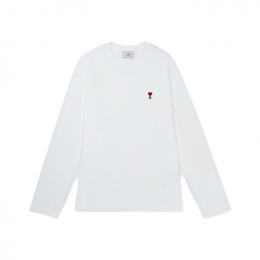 ◆당일◆25FW 스몰 하트 로고 롱슬리브 화이트 BFUTS235 724 100