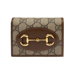 ◆당일◆26SS GG 홀스빗 바이폴드 코인 반지갑 베이지 621887 92TCG 8563