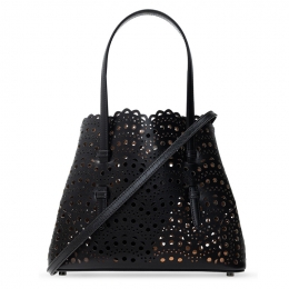 ◆당일◆25FW 미나 MINA 25 펀칭 토트&숄더백 블랙 AA1S06725C0A44 999