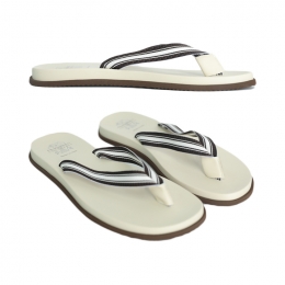 ◆당일◆25SS 풀 슬라이드 샌들 블랙화이트 MZUNAVH328 CCP59