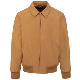 ◆당일◆23SS GILLES 로고 자수 블루종 카라멜 COFCS H02706 CAF
