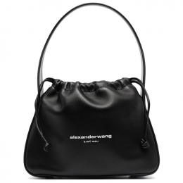 ◆당일◆22SS 라이언 드로스트링 스몰 토트백 블랙 20121R13L 001