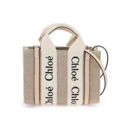 ◆당일◆26SS 우디 미니 토트백 시멘트핑크 CHC22AP237I26 6J5