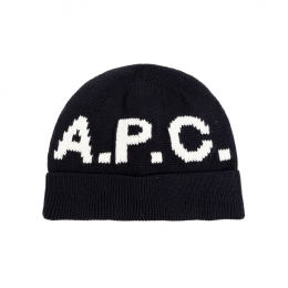 ◆당일◆26SS 시그니처 로고 비니 다크네이비 WOASL M25113 IAK