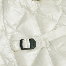 ◆당일◆소라 SORA 로고 퀄팅 패딩 자켓 베이지 VDDJ00125K0001 BGL
